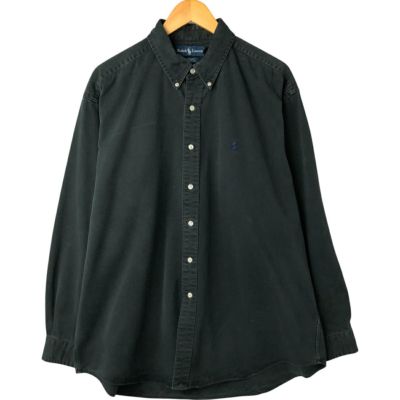 Ralph Lauren Blake ブラック シャツ ラルフローレン 黒 ブラック 長袖 |ヴインテージ古着屋Feeet