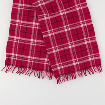 古着 ペンドルトン PENDLETON チェック柄 ウールマフラー USA製