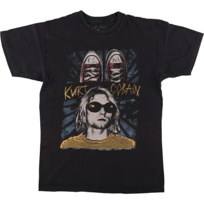 古着 KURT COBAIN カートコバーン バンドTシャツ バンT メンズS
