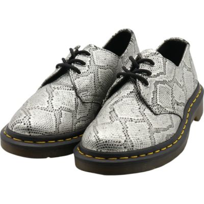 古着 ドクターマーチン Dr.Martens 蛇柄 パイソン柄 3ホール