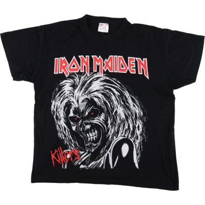 古着 グローバル global IRON MAIDEN アイアンメイデン バンドTシャツ