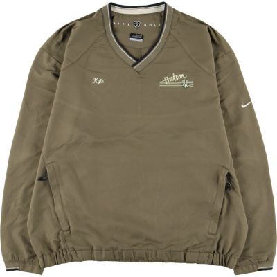 【古着】NIKE GOLF ナイロンプルオーバー　 表記サイズL/ナイキ　ゴルフ 00年製 NIKE GOLF Nylon Pullover Jacket . (Size：L Model
