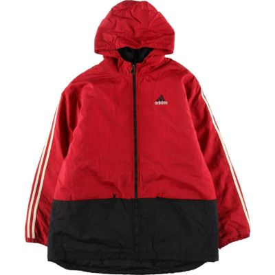 古着 90年代 アディダス adidas スウェットハーフジップパーカー
