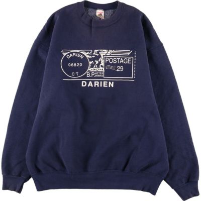 古着 90年代 エディーバウアー Eddie Bauer プリントスウェットシャツ