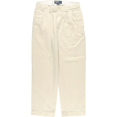 古着 ラルフローレン Ralph Lauren POLO by Ralph Lauren ETHAN PANT ツータック チノパンツ メンズw30 /eaa466031 【中古】 【240702】 ss2503_30