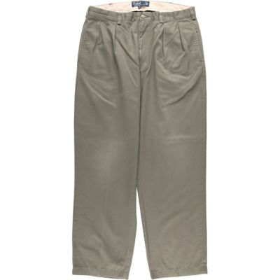 古着 ラルフローレン Ralph Lauren POLO by Ralph Lauren ANDREW PANT ツータック チノパンツ メンズw36 /eaa465121 【中古】 【240702】 ss2503_30