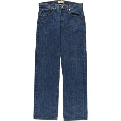 古着 リーバイス Levis リーバイス501 STRAIGHT LEG BUTTON-FLY ストレートデニムパンツ メンズw32相当 /eaa555033 【中古】 【250606】