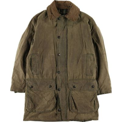 古着 00年代 バブアー Barbour BORDER ボーダー 旧3ワラント バッジ