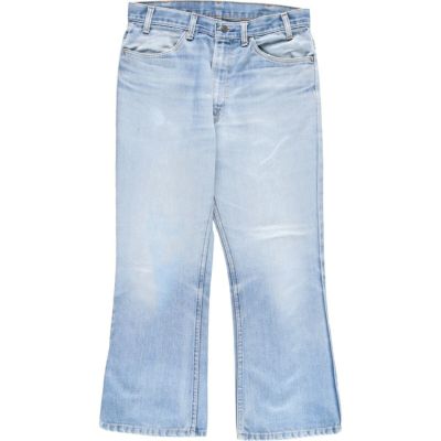 古着 70年代 リーバイス Levi's 517 66後期 オレンジタブ ブーツカット