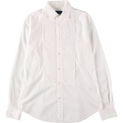 古着 ラルフローレン Ralph Lauren POLO RALPH LAUREN SLIM FIT ワイドカラー 長袖 ピンタックシャツ メンズS相当 /eaa508454 【中古】 【241229】 【ADEL/アデル】