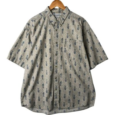 90s columbia ロンt カットソー　犬　USA製 Columbia 古着 コロンビア 犬柄 ロングTシャツ ロンT メンズXL