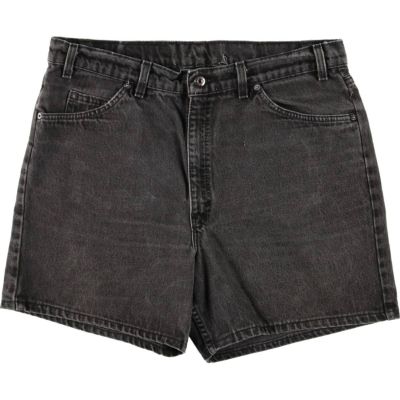 人気商品の入荷速報 入荷Now 古着 リーバイス Levis 550 RELAXED FIT ブラックデニムショーツ パンツ