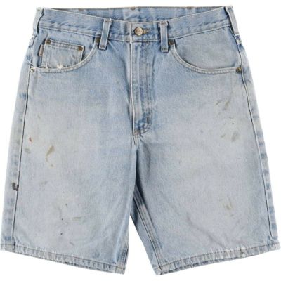 古着 カーハート Carhartt WESTERN BERMUDA デニムショーツ