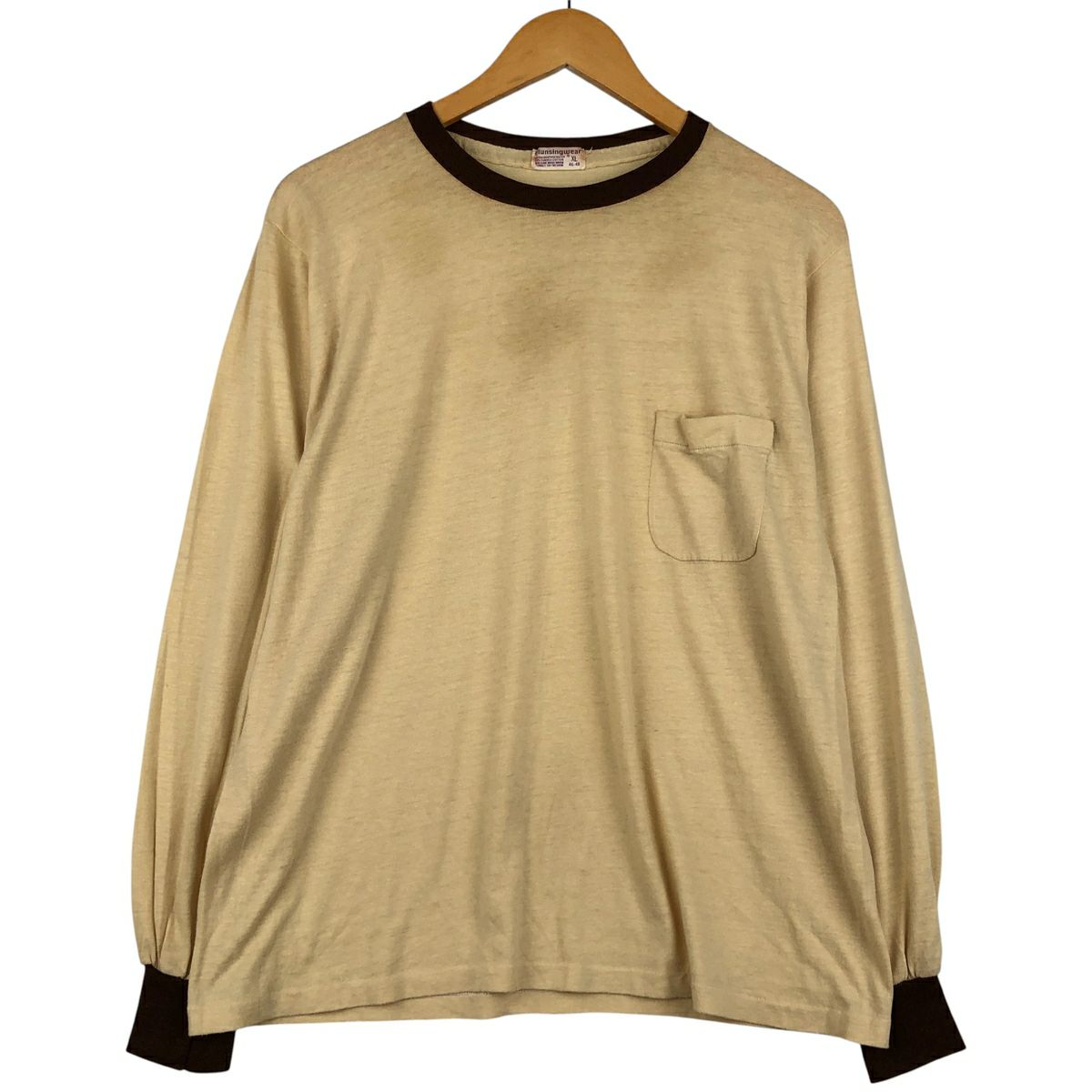 古着 90年代 アディダス adidas レイヤード ロングTシャツ ロンT