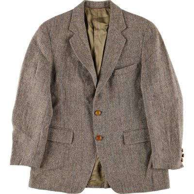 古着 90年代 ハリスツイード Harris Tweed ヘリンボーン ウールテーラードジャケット USA製 メンズS相当 ヴィンテージ  /eaa487135 【中古】 【240921】 | 古着屋JAM（ジャム）