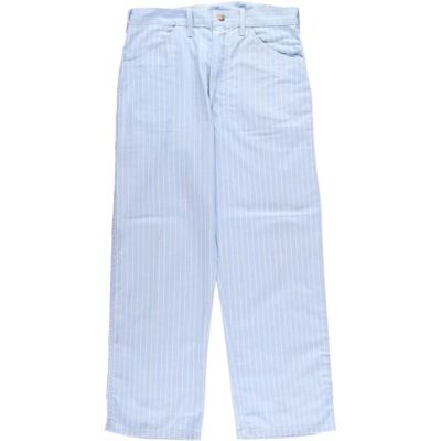 古着 70年代 ストライプ柄 ロングパンツ USA製 メンズw33相当 ヴィンテージ /eaa562203 【中古】 【250629】