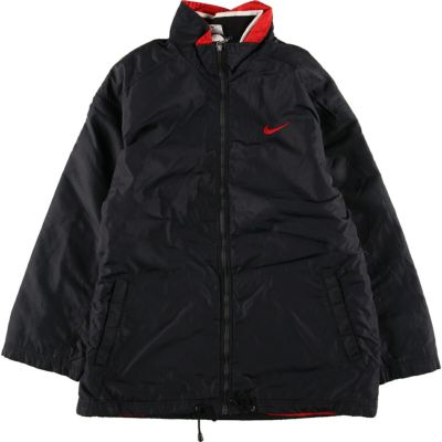 古着 90年代 ナイキ NIKE Vネック ナイロンベスト メンズM