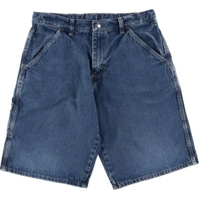 古着 ラングラー Wrangler デニム ハーフパンツ レディースL(w30)相当
