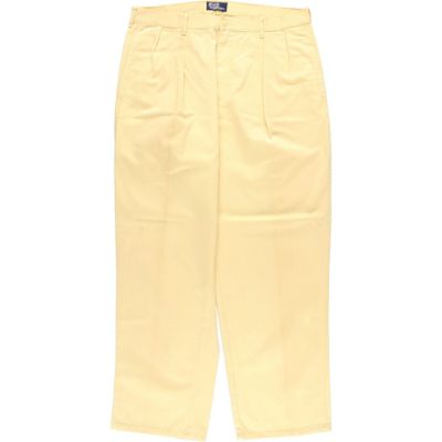 90s古着 ポロラルフローレン メンズパンツ リネン100% ベージュ W31 古着 ラルフローレン Ralph Lauren POLO by Ralph Lauren
