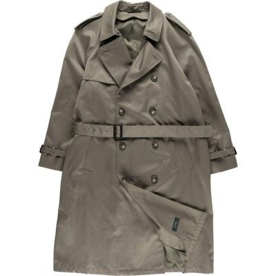 【美品】ラルフローレン 90's ウールチェック ライナー トレンチコート L. Ralph Lauren トレンチコート サイズ9 チェック柄