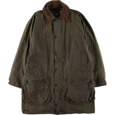 古着 00年代 バブアー Barbour BORDER ボーダー 旧3ワラント バッジ