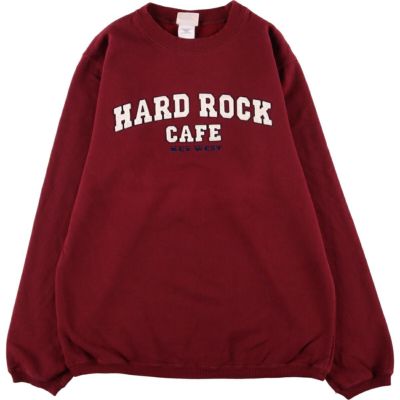 古着 90年代 ハードロックカフェ Hard Rock CAFE ロゴスウェット