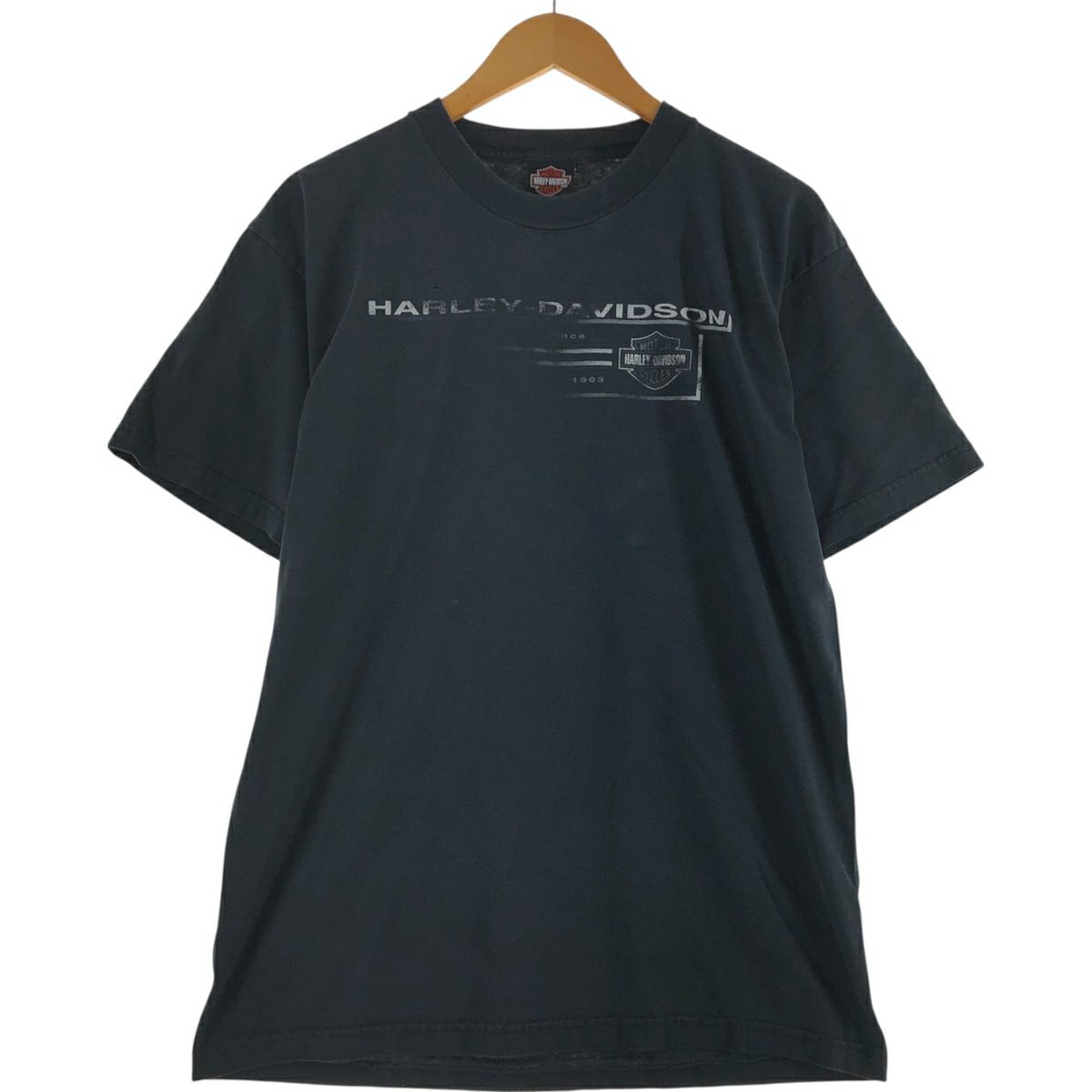 古着 ハーレーダビッドソン Harley-Davidson モーターサイクル バイクT  