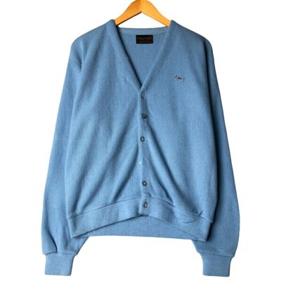 古着 70年代 ブレント BRENT アクリルニットカーディガン メンズM相当