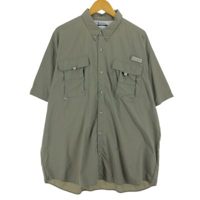 古着 00年代 コロンビア Columbia ボタンダウン 半袖 フィッシングシャツ メンズXL相当 /eaa466874 【中古】 【240706】
