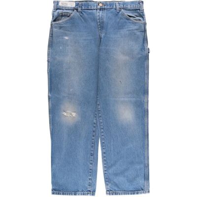 【在庫あり】 古着 ディッキーズ メンズw37 デニムペインターパンツ Dickies パンツ