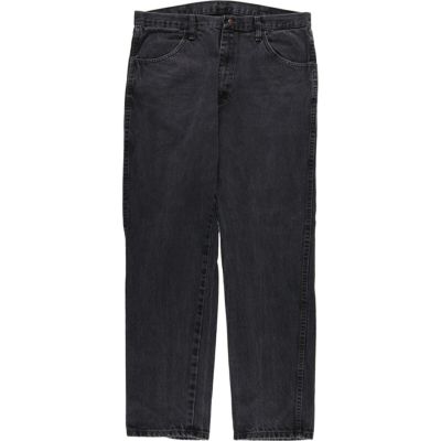古着 ラスラー RUSTLER ブラックデニム ストレートデニムパンツ メンズw36相当 /eaa461784 【中古】 【240706】 ss2503_30