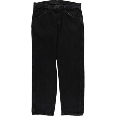 古着 ラスラー RUSTLER ブラックデニム ストレートデニムパンツ メンズw36相当 /eaa461785 【中古】 【240706】 ss2503_30