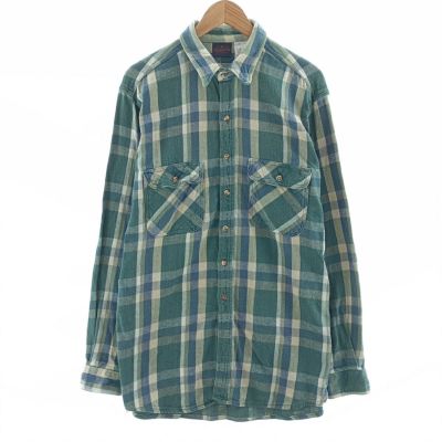 Vintage 90s DAKOTA Mens Heavy Flannel Shirt Size 2XL Red