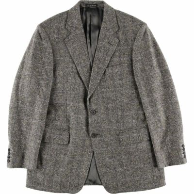 アクアスキュータム ツイード コート ツィード ウール ジャケット 英国製 ミックスツィードジャケット