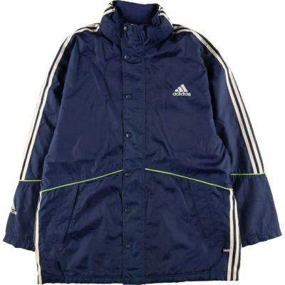 古着 90年代 アディダス adidas ベンチコート メンズL ヴィンテージ ...