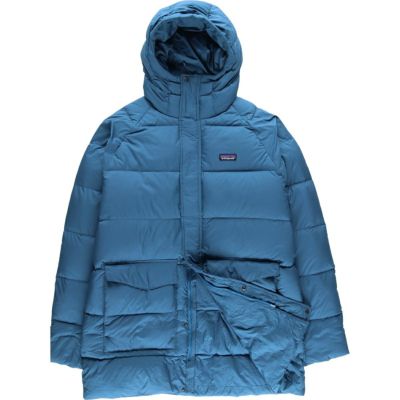 patagonia メンズ ダウン パーカー ブルゾン マウンテンパーカー S 古着 パタゴニア Patagonia サイレントダウンパーカー 20655FA22