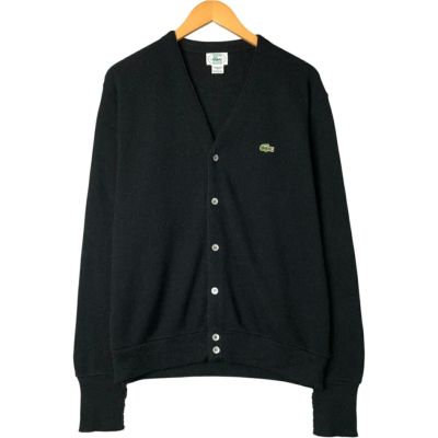 古着 80～90年代 ラコステ LACOSTE IZOD アクリルニットカーディガン