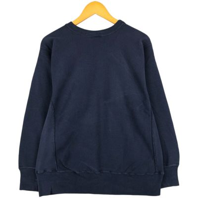 Champion(チャンピオン) 80s USA製 トリコタグ後期 REVERSE WEAVE リバースウィーブ NOTRE DAME ノートルダム クルーネック スウェット メンズ import：L 【中古】【ブランド古着バズストア】 古着 80年代 チャンピオン Champion REVERSE WEAVE リバースウィーブ