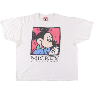 90s MICKEY UNLIMITED USA製 Tシャツ ミッキーマウス 90's MICKY UNLIMITED ''USA'' ミッキーマウスプリント Tシャツ