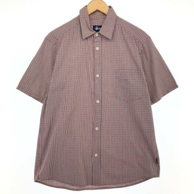 OLD STUSSY ステューシー 旧タグ 半袖チェックシャツ M 希少