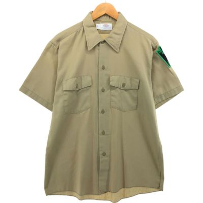 古着 ～90年代 ディッキーズ Dickies 半袖 ワークシャツ USA製