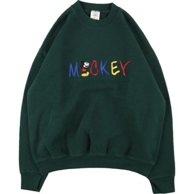 古着 90年代 MICKEY MOUSE ミッキーマウス キャラクタースウェット