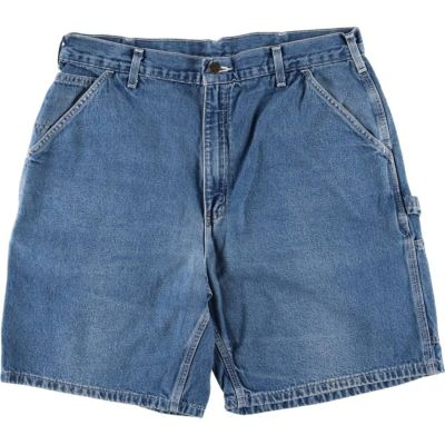 Used carharttカーハートデニムショートパンツメキシコ製w36 古着 カーハート Carhartt デニムショーツ ハーフパンツ メンズ