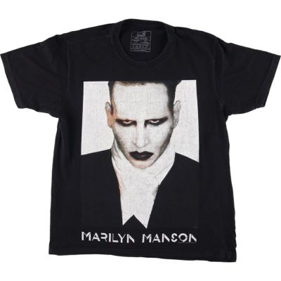 Marilyn Manson マリリンマンソン ロンTEE 長袖Tシャツ バンドT