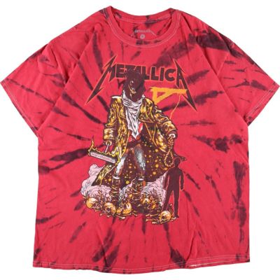 古着 METALLICA メタリカ 両面プリント カットオフ バンドTシャツ バン