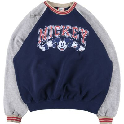 90年代 MICKEY,INC MICKEY MOUSE ミッキーマウス キャラクタープリントTシャツ USA製 メンズXL ヴィンテージ /eaa31359958cm袖丈