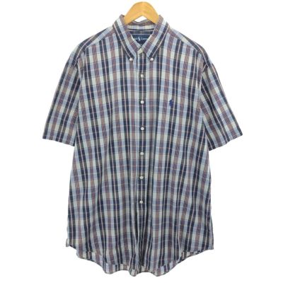 古着 ラルフローレン Ralph Lauren CLASSIC FIT 半袖 ボタン