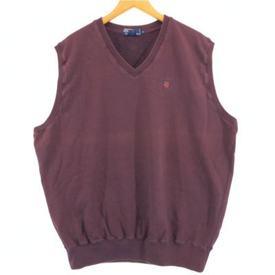 古着 ラルフローレン Ralph Lauren コットンベスト メンズXL /eaa379249 【中古】 【240128】 ss2503_50