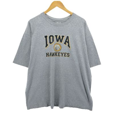 古着 90年代 THE COTTON EXCHANGE IOWA アイオワ大学 カレッジTシャツ USA製 メンズXXL相当 ヴィンテージ /eaa466974 【中古】 【240708】