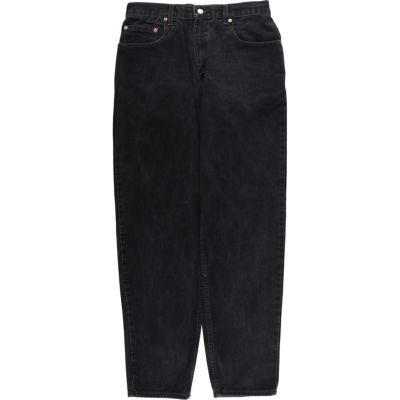 古着 00年代 リーバイス Levis 560 LOOSE FIT TAPERED LEG ブラック